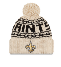 Load image into Gallery viewer, New Orleans Saints Pom Knit Beanie