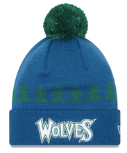 Load image into Gallery viewer, Minnesota Timberwolves Knit Pom Beanie