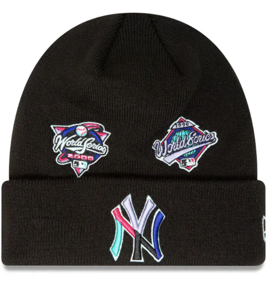 New York Yankees Polar Lights Knit Beanie