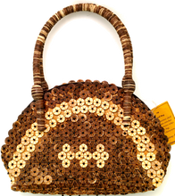 Load image into Gallery viewer, Coconut Button Handbag