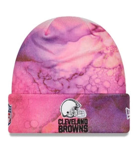 Cleveland Browns New Era Crucial Catch Tie Dye Knit