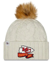 Load image into Gallery viewer, Kansas City Chiefs Pom Knit Beanie