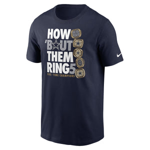 Dallas Cowboys Nike Men's Them Rings Essential T-Shirt
