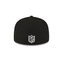 Load image into Gallery viewer, Dallas Cowboys New Era Men&#39;s Side Patch Super Bowl XXV11 59Fifty Black Hat with Black Star outlined in White