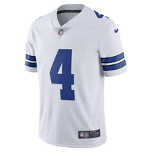 Load image into Gallery viewer, Dallas Cowboys Dak Prescott #4 Nike Vapor Untouchable White Limited Jersey