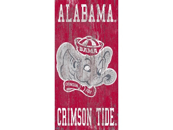 Alabama Crimson Tide Wall Sign