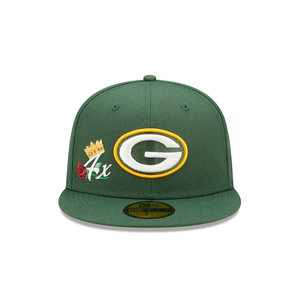 Green Bay Packers New Era 59Fifty Crown Fitted Cap