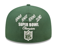 Load image into Gallery viewer, Green Bay Packers New Era 59Fifty Crown Fitted Cap