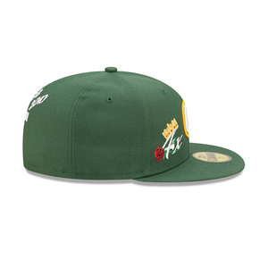 Green Bay Packers New Era 59Fifty Crown Fitted Cap