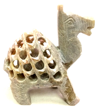 Load image into Gallery viewer, Handcarved Soapstone Camel