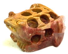 Load image into Gallery viewer, Handcarved Soapstone Frog
