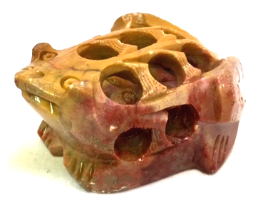 Handcarved Soapstone Frog