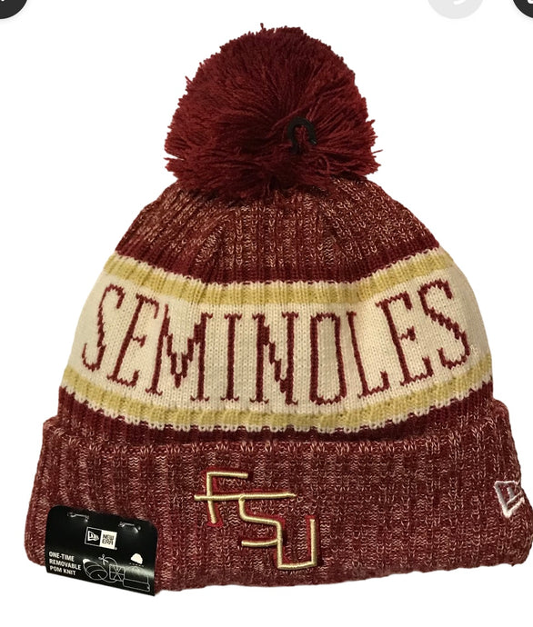 Florida State Seminoles FSU New Era Lined Beanie