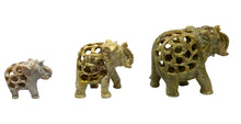 Load image into Gallery viewer, Handcarved Soapstone Elephant