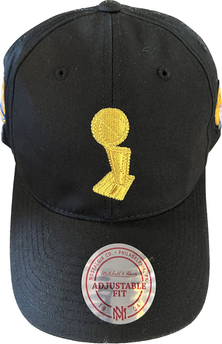 Golden State Warriors Mitchell & Ness Trophy Championship Adjustable Fit Cap