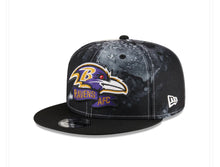 Load image into Gallery viewer, Baltimore Ravens Ink Dye 9FIFTY Snapback