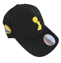 Load image into Gallery viewer, Golden State Warriors Mitchell &amp; Ness Trophy Championship Adjustable Fit Cap