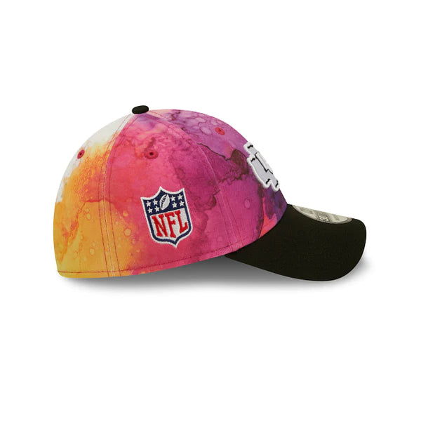 New Era Kansas City Chiefs Crucial Catch 39THIRTY Stretch Fit Hat - Tie Dye - L/XL