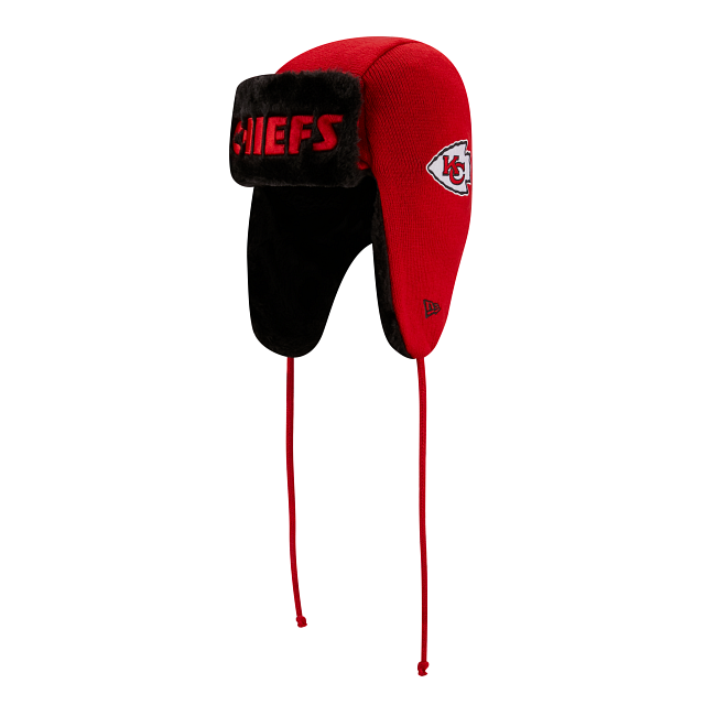 Kansas City Chiefs New Era Helmet Head Trapper