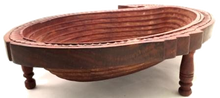 Load image into Gallery viewer, Wooden Fruit Basket