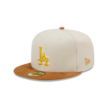 Load image into Gallery viewer, Los Angeles Dodgers Corduroy Visor Fitted Cap