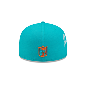 Miami Dolphins Cloud Icon New Era 59Fifty Fitted Cap