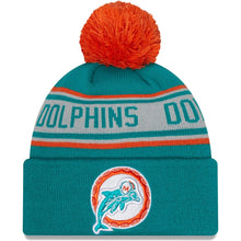 Load image into Gallery viewer, Miami Dolphins New Era Knit Knit Beanie