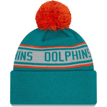 Load image into Gallery viewer, Miami Dolphins New Era Knit Knit Beanie