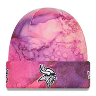 Minnesota Vikings Crucial Catch Ink Dye Fleece Lined Knit New Era Beanie