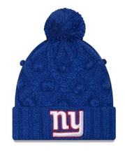 Load image into Gallery viewer, New York Giants Toasty Pom Knit Beanie