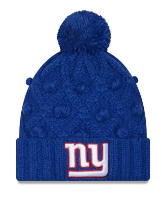 New York Giants Toasty Pom Knit Beanie