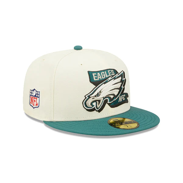 Philadelphia Eagles 59Fifty 5950 New Era Sideline Fitted Cap