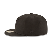 Load image into Gallery viewer, Philadelphia Eagles 5950 Black on Black New Era 59Fifty Fitted Cap