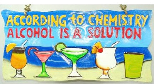 According to Chemistry, Alcohol is a Solution