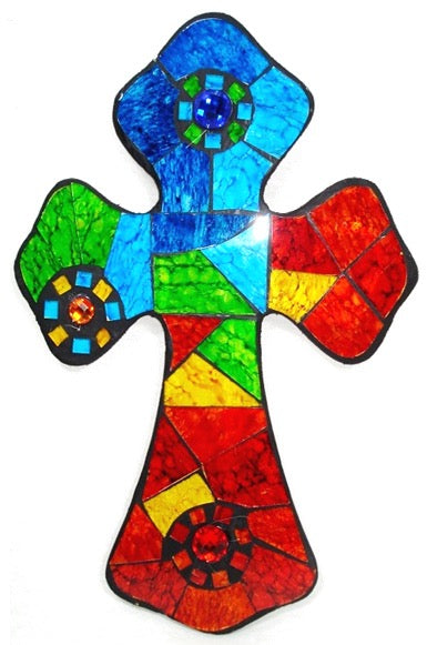 Stained Glass Cross