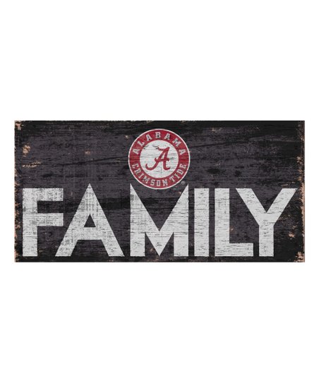 University of Alabama Family Wall Sign